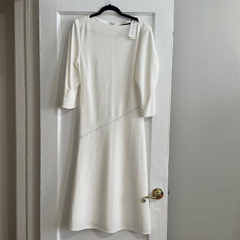 Proenza Schouler Matt viscose crepe full sleeve dress